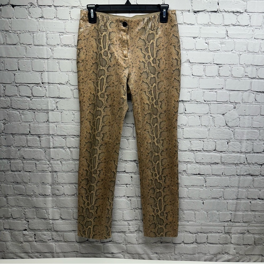 Marc Cain Snakeprint Pants Size N2 - image 2
